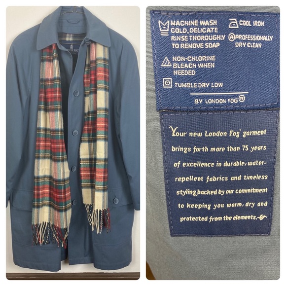 London Fog Jackets & Blazers - London Fog, Limited Edition Blue